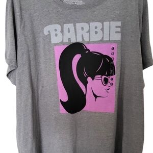 Barbie Women's Grey T-shirt.